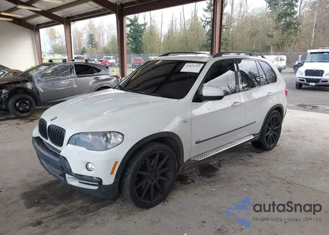 2008 BMW X5 4.8I z USA, uszkodzony, nr VIN 5UXFE83568L161804